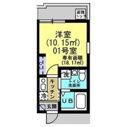 パグーロ生麦の物件間取画像